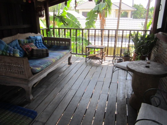 and upstairs outside patio.